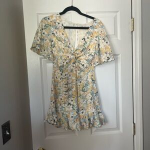 Floral V-Neck Dress